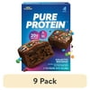(9 pack) Pure Protein Bars, Galactic Brownie, Gluten Free, 20g Protein, 1.76 oz, 4 Count