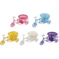thumbnail image 2 of Small Tricycle Bicycle Flower Basket Vase Storage Home Office Table Desk Decor, 2 of 7