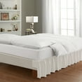 thumbnail image 4 of Bed Maker's Wrap-Around Ruffled Bedding Bed Skirt, 4 of 7