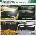 thumbnail image 4 of Patio Sofa Covers, Heavy Duty and Waterproof Outdoor Garden Patio Furniture L-shaped Covers, 4 of 4