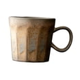 thumbnail image 2 of Taza de café con asa, taza de agua, diseño vintage, regalo decorativo, multifunción. gris, 2 of 9