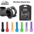 thumbnail image 2 of IIIPRO 6pcs/set M5*18mm MTB Stem Screws Bicycle Handlebar Bolts Colorful Stainless Steel Bike Stem Riser Screw, 2 of 5