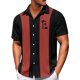 thumbnail image 2 of Men's Hawaiian Printed Button Short Sleeve Shirts Men's Casual Fashion Short Sleeve Shirts6XL, 2 of 4