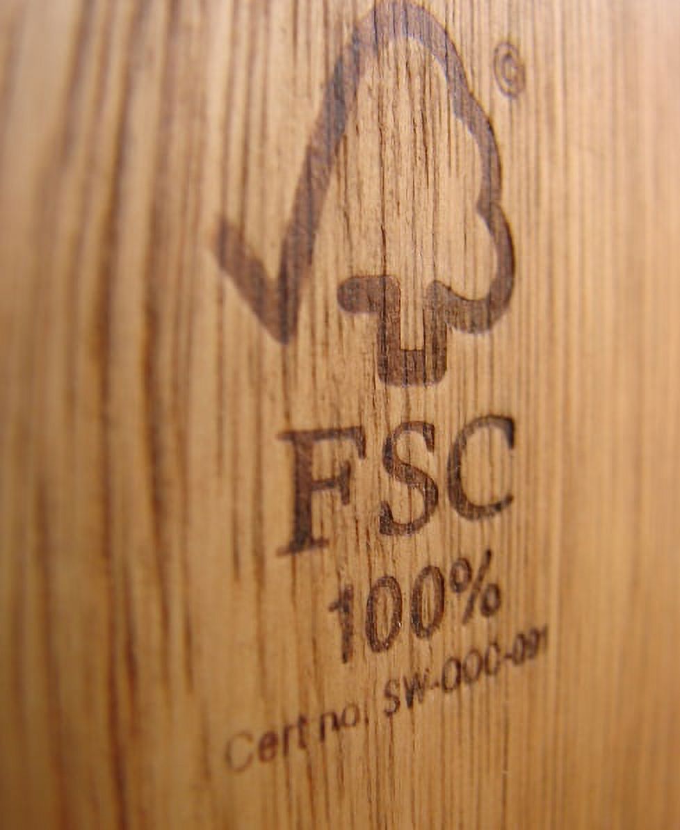 Portoreal 100% FSC Eucalyptus Wood Chair. Ideal for patio, Brown - image 4 of 4
