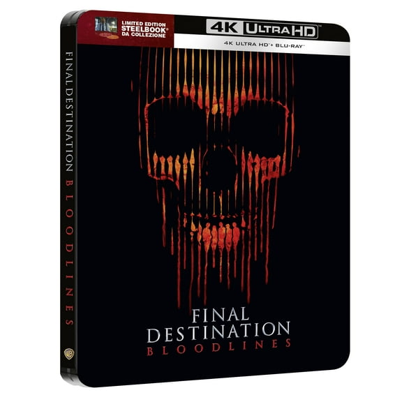 FINAL DESTINATION BLOODLINES Steelbook 2 'Bus Shelter Skull' (4K Ultra HD Blu-r (4K Ultra HD)