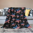 thumbnail image 6 of Fleece Soft Throw Blanket Marpat Camouflage Blankets Lightweight Flannel Plush Fuzzy for Sofa Couch Bed Livingroom Chair Car Travel 50X60 in, 6 of 6