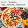 thumbnail image 5 of Aiivioll Pizza Cutter,Bicycle Pizza Cutter with Non-Stick Stainless Steel Blades,Gifts for Friends,Practical Kitchen Tool(Red), 5 of 7