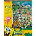 thumbnail image 2 of AQUARIUS SpongeBob SquarePants Cast 1000-Piece Jigsaw Puzzle, 2 of 4