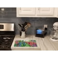thumbnail image 2 of Carolines Treasures PJC1107LCB Easter Garden Springtime Flowers Glass Cutting Board- Large, 2 of 2