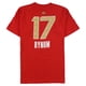 thumbnail image 2 of Adidas Mens West 17 Graphic T-Shirt red S, 2 of 2