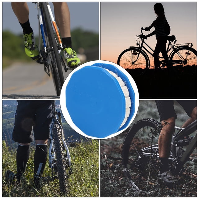 Roller Chain Oiler Blue Washable Cycling Chain Refueling Tool, Bicycle Chain Maintenance Tool, Dry Hair Material Accessory Bicycle Maintenance