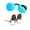 02-Tea Lens-Polarized, variant on Joopin Polarized Clip on Sunglasses for Women Men Rimless Flip Up Anti-Glare Driving Glasses(Black)