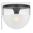 thumbnail image 4 of 32081BK-Hinkley Lighting-Beck - 8W 1 LED Small Flush Mount-8 Inches Tall and 9 Inches Wide-Black Finish, 4 of 11