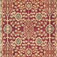 thumbnail image 4 of SAFAVIEH Valencia Weston Floral Bordered Polyester Area Rug, Red, 3' x 5', 4 of 5