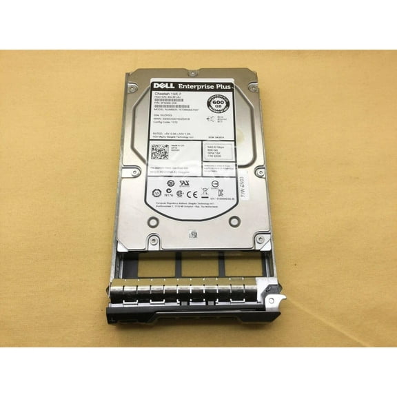 02R3X Dell 002R3X 600GB 15K 6G LFF SAS HDD ST3600057SS 695976770486