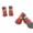 Red, variant on GASTROPOD 4Pcs Dog Shoes Anti-Slip Waterproof Casual Dog Boots & Paw Protectors Fall Dog Boots for Winter 4.5x3.5cm,Navy Blue