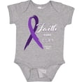 thumbnail image 3 of Inktastic Testicular Cancer Awareness Faith over Fear Boys or Girls Baby Bodysuit, 3 of 5