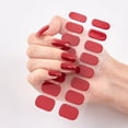 thumbnail image 2 of Solid Color European and American Style Manicure Stickers Nail Polish Film Stickers Tearable Summer Nail Stickers Letter Color Nail Stickers Full Stickers, 2 of 5