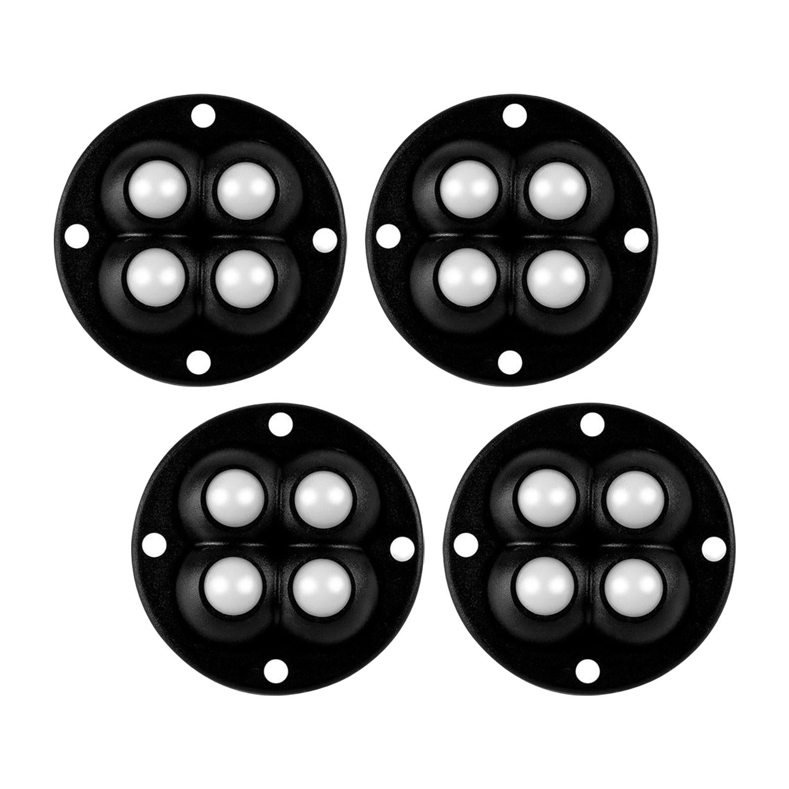 Swivel Castors For Furniture Set Of 4 Castors For Furniture, Universal Furniture Castors, Load Capacity 30 Kg, Diameter 25 Mm