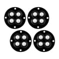 thumbnail image 1 of 4 piezas de ruedas giratorias giratorias para caja de almacenamiento perlas de pegamento negro Zulema rodillo de ricino, 1 of 8