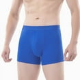 thumbnail image 5 of Dontmiss Men's Soft Breathable Bamboo Viscose Underwear 3-Pack Boxer Brief, 5 of 6