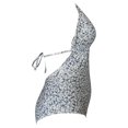 thumbnail image 3 of Traje de Baño Ocean Pacific para Mujer Completo con Elástico en Pecho y Escote Amplio, Estampado Figuras Negro Talla G, 3 of 4