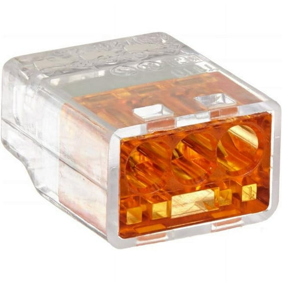 NSI Industries PIWC3C 3 Wire Push-In Connector - Pack of 100
