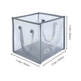 thumbnail image 2 of 1Pc Mesh Laundry Hamper Foldable Laundry Basket Practical Laundry Basket, 2 of 8