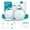 Green, variant on Paruu P20 Electric Breast Pump Hands Free, 4 Modes & 12 Levels Suction with 19/21/24mm Double-Sealed Flange/Insert, Wearable & Portable, 2 Pack