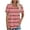 1-Eyelet Tops for Women-Pink, variant on Meichang Eyelet T Shirt Women Striped Short Sleeve Summer Tops Dressy Casual Round Neck Loose Fit T-Shirts Flowy Comfy Work Tunic Top