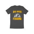 thumbnail image 5 of Funny Bass Fish Fishing Fisher Gift for Men Women Kids Boys T-Shirt Fish Fishing Fisherman Holiday Birthday Presents Men Women Kids Tshirt, 5 of 10