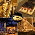 thumbnail image 3 of Asisol Christmas LED Rope Lights Indoor Outdoor, Battery Operated 23ft 50 LED Waterproof String Lights 8 Modes Lighting with Remote for Christmas Party Garden Home Decoration, 3 of 9