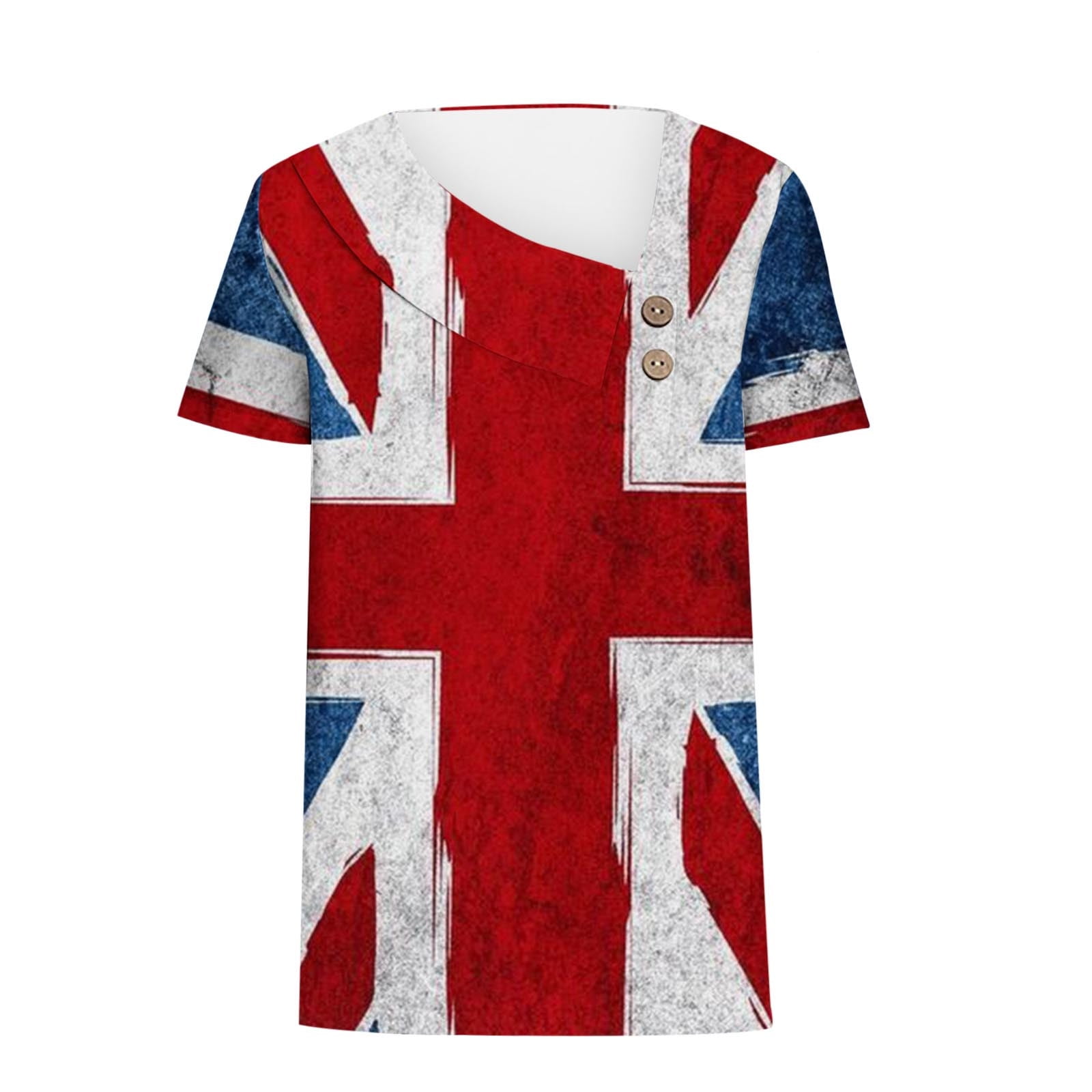 Union Jack Flag Long Sleeve Performance Shirt | BackHome.us