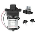 thumbnail image 1 of Power Water Pump, 12V 7.5 A Water Pressure Diaphragm Pump 3.0GPM/11.3LPM  For Boat/RV/Mobile Toilet For Road Cleaning, 1 of 8