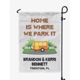 thumbnail image 1 of Printtoo White Home Is Where We Park It Motorhome Camping Flags For Campers Personalized Double SidedFlag Outdoor Decor Sign CampsiteFlag, 1 of 4