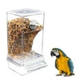 thumbnail image 7 of No Mess Bird Feeders Automatic Parrot Feeder Drinker Food Container Pet Supply, 7 of 7