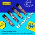 thumbnail image 6 of Clipper Silver Metal Jet Flame Lighter – Refillable Butane Torch Lighter – Adjustable Wind Resistant Single Jet Flame – Durable Metal Pocket Lighter, 6 of 6
