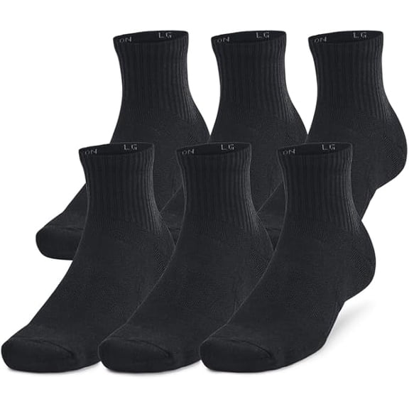 Under Armour Training Cotton Quarter Socks 6-Pack