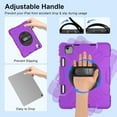 thumbnail image 4 of Case for iPad Air 11 Inch M3 M2 2025 2024, iPad Air 5th / Air 4th Generation Case 2022 2020, iPad Pro 11 2022 - 2018 with Screen Protector/Pen Holder/Rotating Stand/Hand Strap/Shoulder Strap, 4 of 7