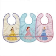 Disney Princess 3pk Nylon Bib Set