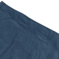 thumbnail image 5 of Mens Linen Cargo Shorts Solid Color Loose Fit Drawstring Elastic Waist Cargo Pockets Beach Shorts with Pockets, Size S-3XL, 5 of 7