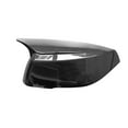 thumbnail image 6 of Ikon Motorsports Mirror Cover Compatible With 2014-2023 Infiniti Q50 Q60 Q70 QX30 Carbon Fiber Print ABS Plastic Rear View Side Mirror Cover Caps Replacement Pair, 6 of 9