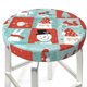 thumbnail image 3 of Balery Warm Christmas Memories Fundas de asiento para taburete de bar redondo de tela de terciopelo ajustables que protegen de arañazos y manchas para sillas de 14 a 17 pulgadas.-13 inch, 3 of 7