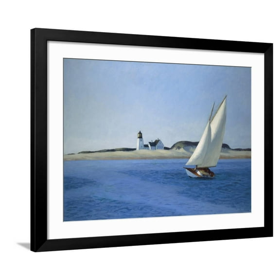 The Long Leg, 1930 Framed Art Print by Edward Hopper, 32" x 24", Sold by Art.com