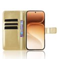 thumbnail image 5 of Wallet Case for Honor 600 Pro with Card Holder, PU Leather Flip Phone Case with Kickstand Magnetic Closure Wrist Strap Gold, 5 of 5