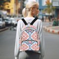 thumbnail image 7 of FORMRS Mini Backpack Purse for Women Travel Daypack Casual Shoulder Bag, Mosaic Flowers Pattern, 7 of 7
