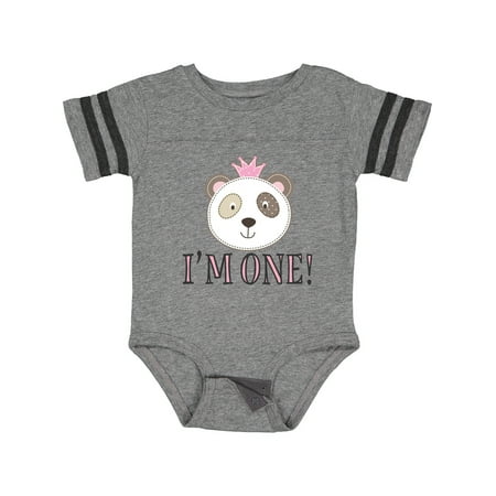 

Inktastic First Birthday Panda 1 Year Old Girl Gift Baby Girl Bodysuit