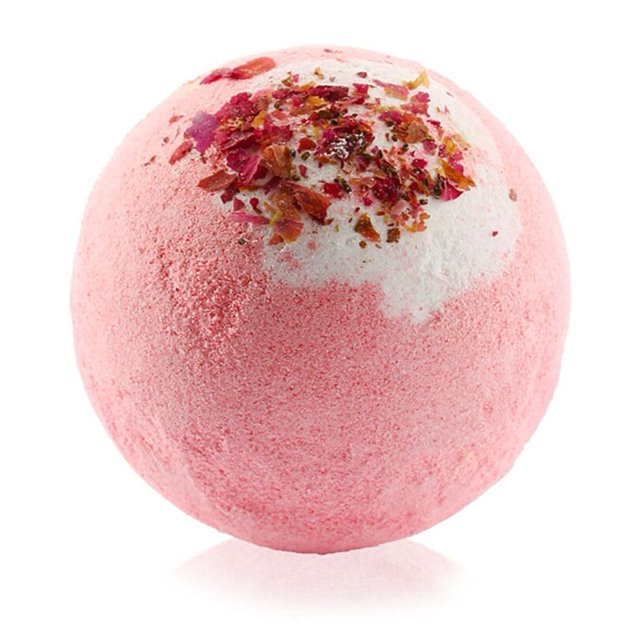 1 paquete de bolas de baño explosivas de color rosa, bolas de baño de burbujas (con vídeo)