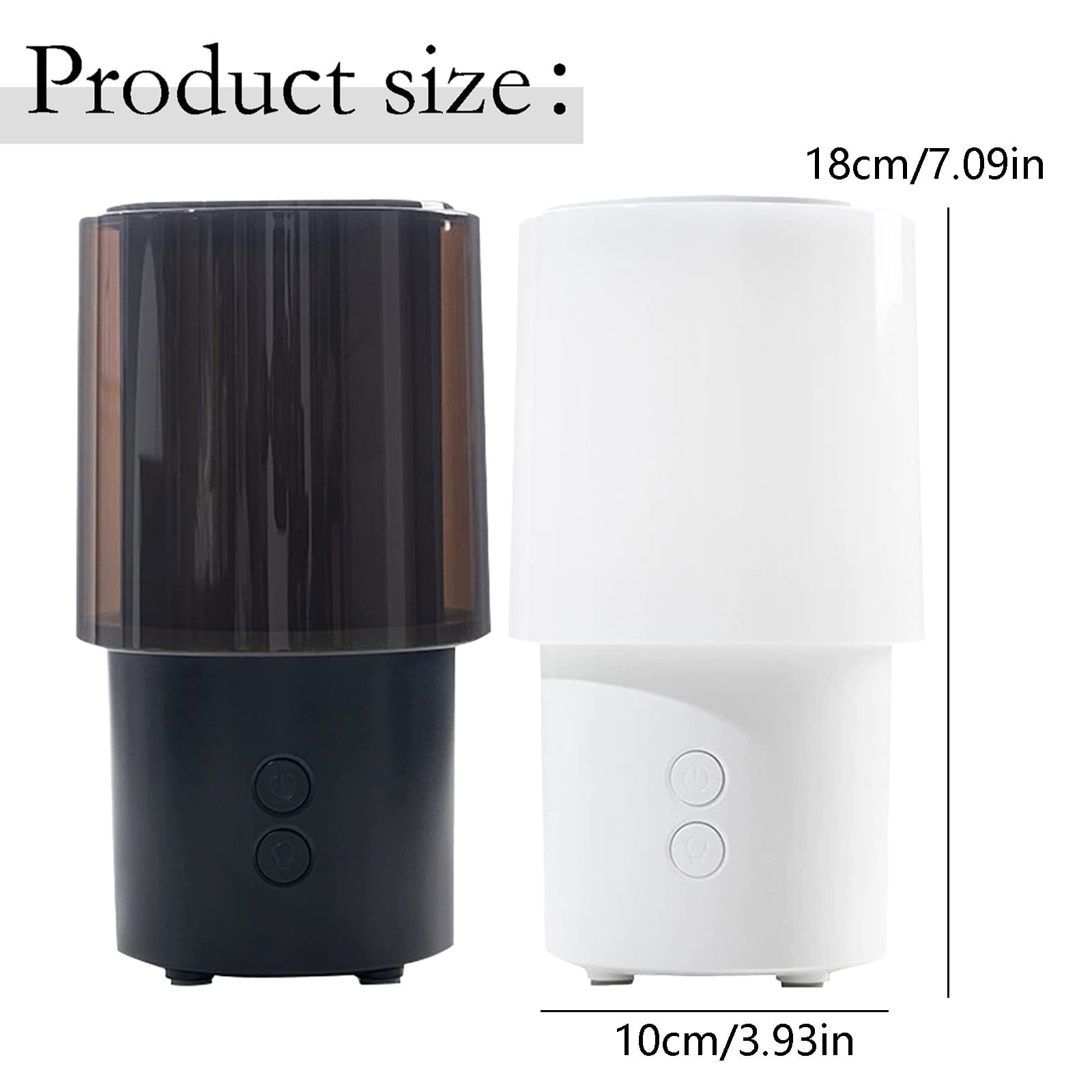 Gnwei Essential Oil Diffuser - 140ML Small Aromatherapy Diffusers with 3 Modes Sunset Lamp and Auto Off Protection, USB Powered Mini Cool Mist Humidifier for Home Bedroom Office Car