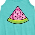 thumbnail image 2 of Instant Message - Tie Dye Watermelon - Toddler & Youth Girls A-line Dress, 2 of 5